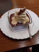 Vanille Eis Auf Schoko Mousse